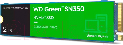 SSD диск Western Digital Green NVMe 2TB (WDS200T3G0C)