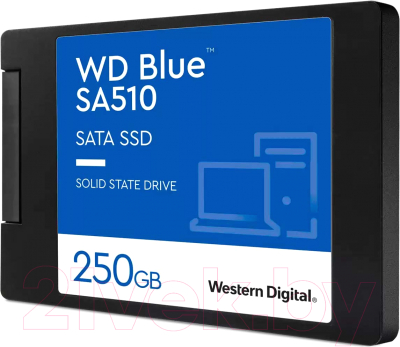 SSD диск Western Digital 250GB Blue (WDS250G3B0A)