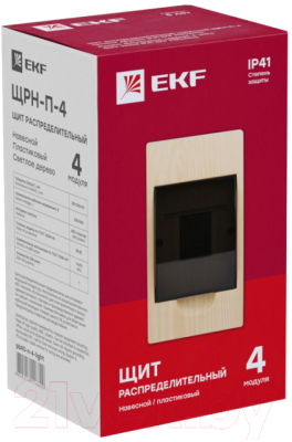 Щит распределительный EKF PROxima PB40-N-4-Light