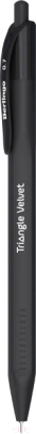 Ручка шариковая Berlingo Triangle Velvet / CBm_07702 - фото