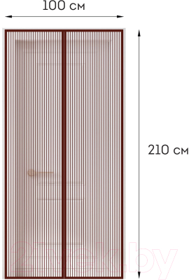 Москитная сетка на дверь Daswerk 607986