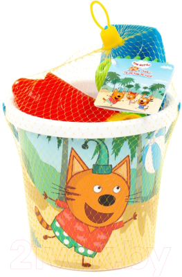 Набор игрушек для песочницы Полесье Три кота и море приключений №6 / 91956