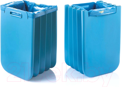 Корзина для белья Guzzini Eco Packly 196400212 (голубой)