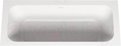 Ванна из искусственного мрамора Salini Orlando Axis Kit 180x80 / 103322M (S-Stone, матовый) - фото