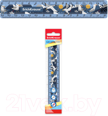 Линейка Erich Krause Sakhalin / 55993
