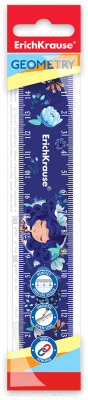 Линейка Erich Krause Bluecurl / 55476
