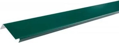 Планка примыкания Технониколь Для гибкой черепицы 10x15x45x2000 RAL 6005 - фото