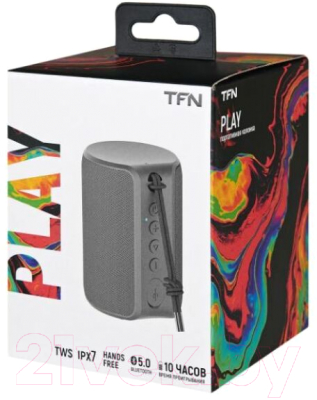 Портативная колонка TFN TWS Play / TFN-BS04-01GR