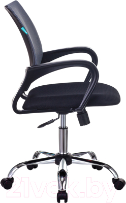 Кресло офисное Бюрократ CH-695NSL (темно-серый TW-04/черный TW-11/хром)