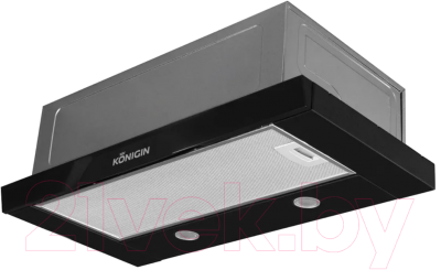 Вытяжка телескопическая Konigin Rebus Black 60 (черный)