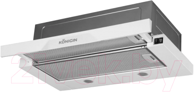 Вытяжка телескопическая Konigin Rebus 60 (белый) - фото