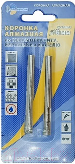 Набор коронок Trio Diamond 400006 - фото