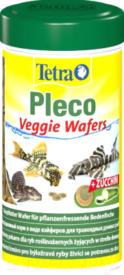 Корм для рыб Tetra Pleco Veggie Wafers / 198951/709380 - фото