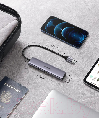USB-хаб Ugreen CM473 / 20805