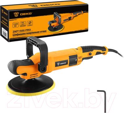 Полировальная машина Deko ZKP1500 Pro / 063-4320