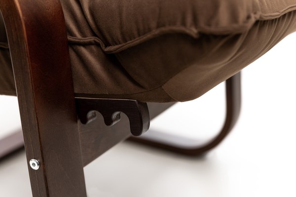 Кресло мягкое Импэкс Leset Оливер (орех текстура/V 23)