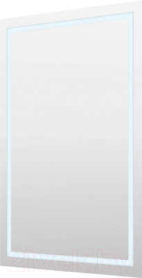 Зеркало Пекам Astra 1 80x120 / astra1-80x120dcl (с подсветкой, сенсором на взмах руки, часами) - фото