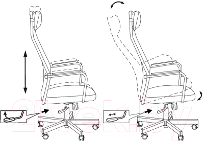 Кресло офисное Бюрократ KB-5M