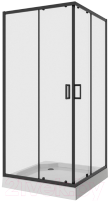Душевой уголок Niagara Nova NG-6808-08 BLACK 90x90 - фото