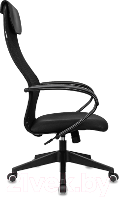 Кресло офисное Бюрократ CH-607 (черный TW-01/сетка)