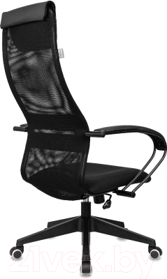 Кресло офисное Бюрократ CH-607 (черный TW-01/сетка)
