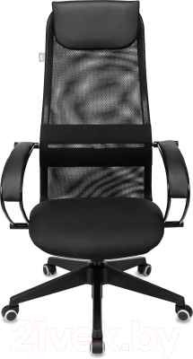 Кресло офисное Бюрократ CH-607 (черный TW-01/сетка)