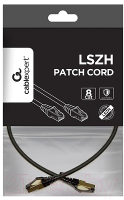 Кабель Gembird PP8-LSZHCU-BK-0.25M