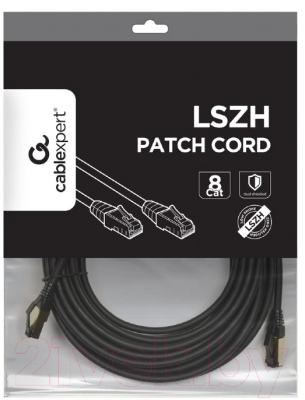 Кабель Cablexpert PP8-LSZHCU-BK-7.5M