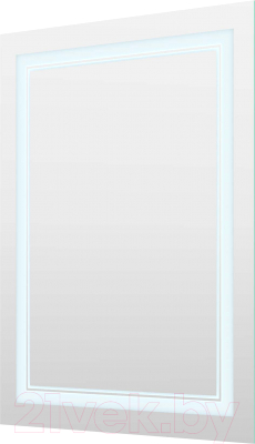 Зеркало Пекам Astra 2 60x80 / astra2-60x80dcl (с подсветкой, сенсором на взмах руки и часами) - фото