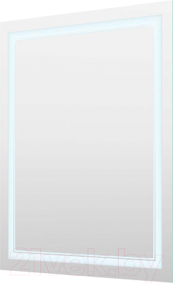 Зеркало Пекам Astra 2 80x100 / astra2-80x100dcl (с подсветкой, сенсором на взмах руки и часами) - фото