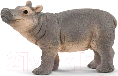 Фигурка коллекционная Schleich Детеныш бегемота / 14831 - фото