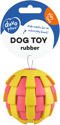 Игрушка для собак Duvo Plus Мяч для лакомств / 13710/DV