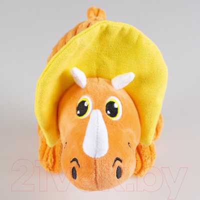 Игрушка для собак Duvo Plus Динозавр - Трицератопс / 13818/DV