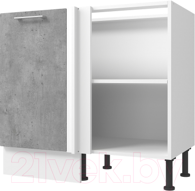 Шкаф под мойку Горизонт Мебель Оптима 40 угловой - фото