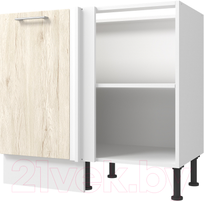 Шкаф под мойку Горизонт Мебель Оптима 40 угловой - фото