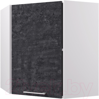 Шкаф навесной для кухни Горизонт Мебель Оптима 40 угловой - фото