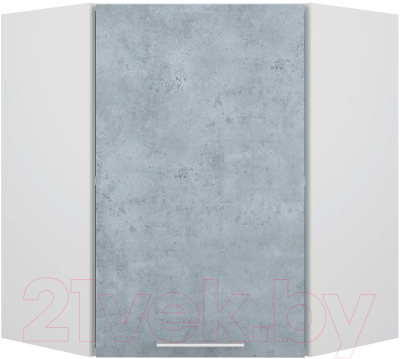 Шкаф навесной для кухни Горизонт Мебель Оптима 40 угловой - фото