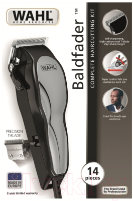 Машинка для стрижки волос Wahl Baldfader / 20107.0460