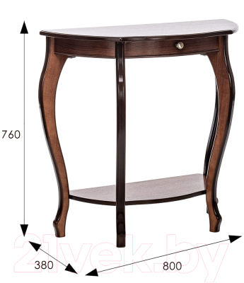 Консольный столик Мебелик Элегант