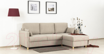 Диван угловой Нижегородмебель и К Дилан ТД 420