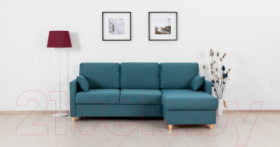 Диван угловой Нижегородмебель и К Дилан ТД 422