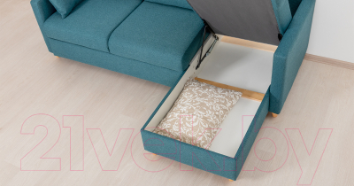 Диван угловой Нижегородмебель и К Дилан ТД 422