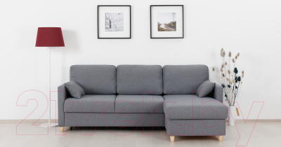 Диван угловой Нижегородмебель и К Дилан ТД 423