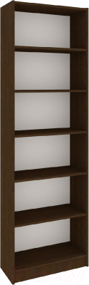 Стеллаж Кортекс-мебель Бинго 60x202 (венге) - фото
