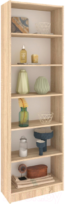 Стеллаж Кортекс-мебель Бинго 60x202