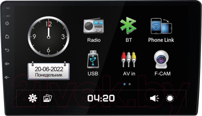 Бездисковая автомагнитола Incar ADF-7710 - фото