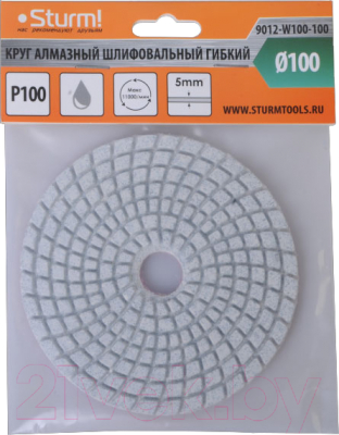 Шлифовальный круг Sturm! 9012-W100-100