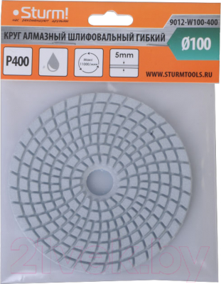 Шлифовальный круг Sturm! 9012-W100-400