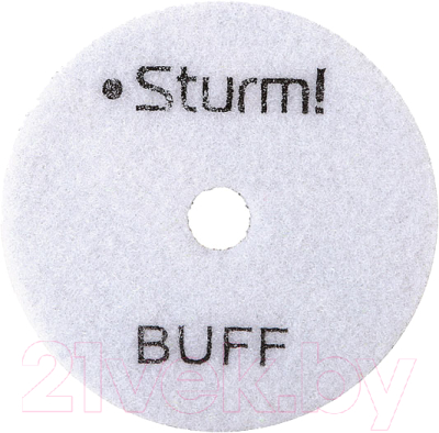Шлифовальный круг Sturm! 9012-D100-Buff