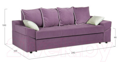 Диван Асмана Камертон-3 1.9